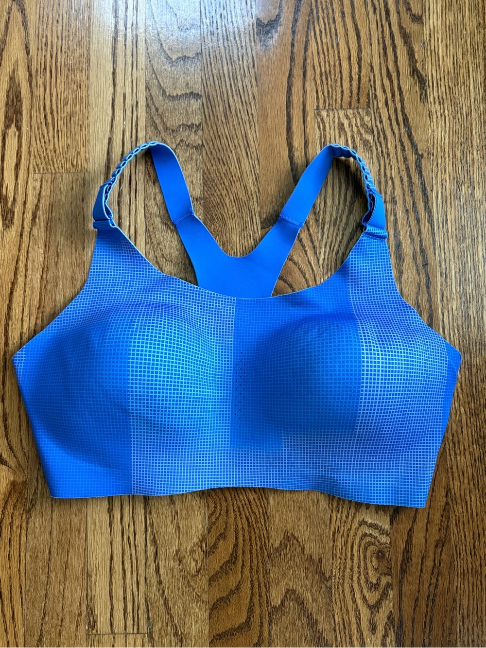 Brooks Dare Racerback Run Bra 2.0 – Bluetiful Altitude Print – 38DD High Impact - Picture 3 of 8